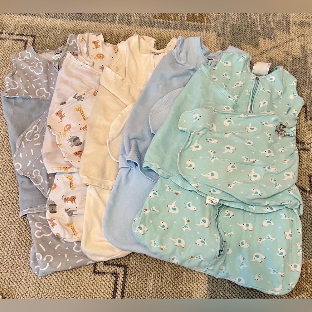 HALO Swaddles - Newborn (Bundle of 5)